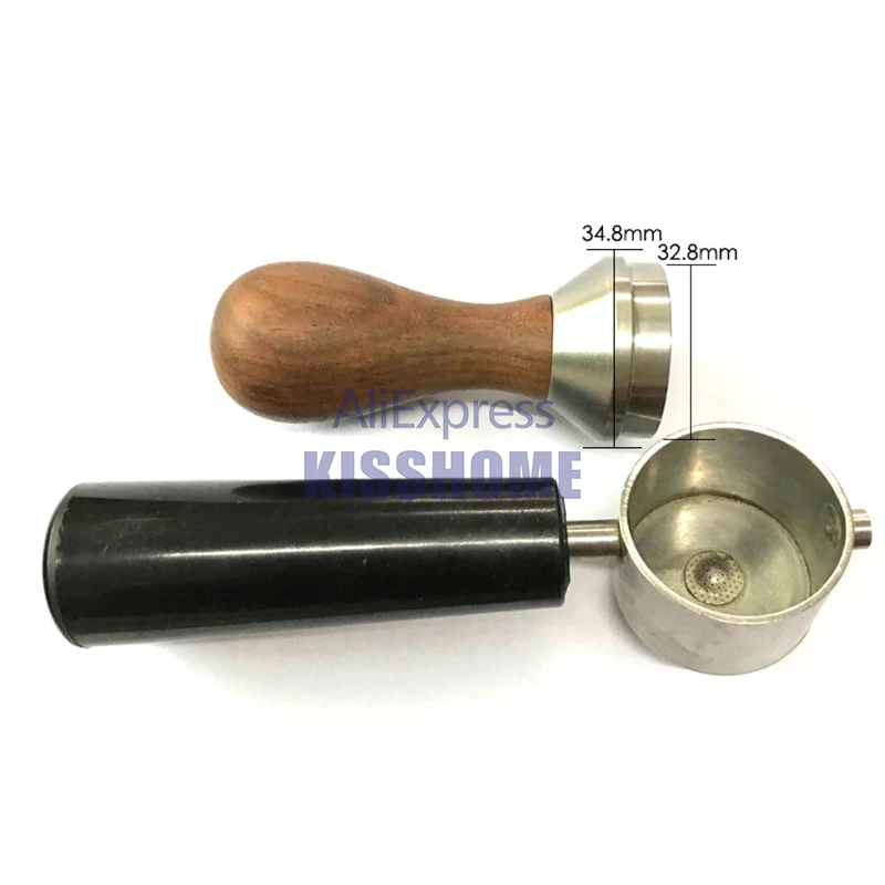 32 8mm Mini Dalbergia Odorifera Wooden Tamper For Kamira Espresso Maker Powder Hammer Stainless Steel Base Coffee Accessories Coffee Tampers Aliexpress