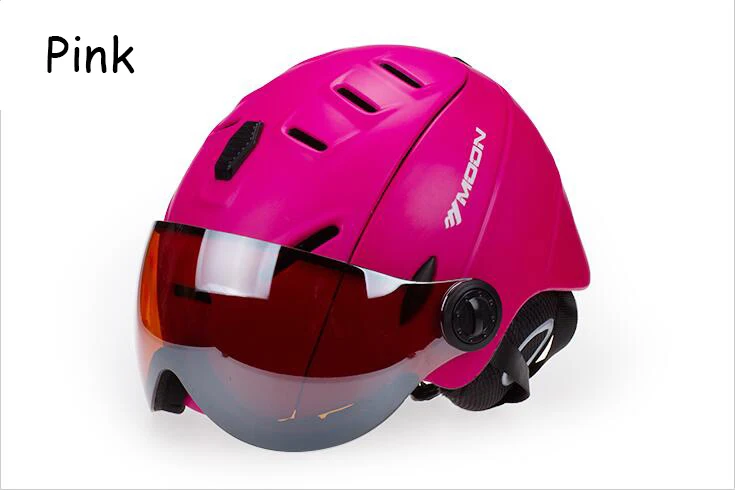 15% лыжный шлем с очками цельный поликарбонат+ EPS лыжный шлем открытый лыжный сноуборд скейтборд шлем S-XL 4 цвета