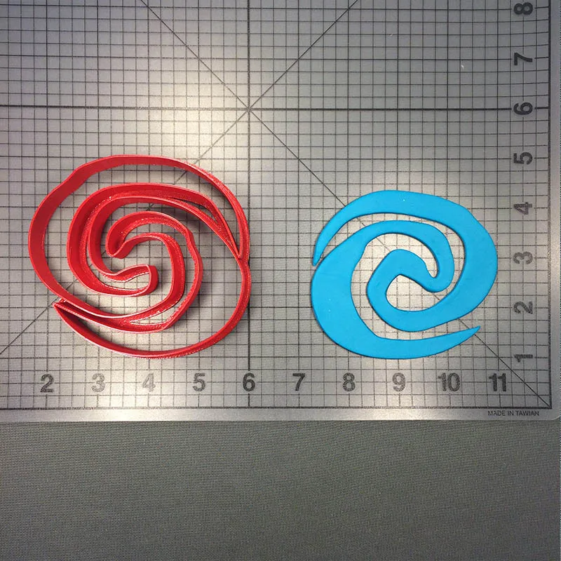 Cartoon Moana Cookie Cutter Set Fondant Cupcake Top Mold Custom Made 3D Printed Cake Decorating Tools For Baking | Дом и сад