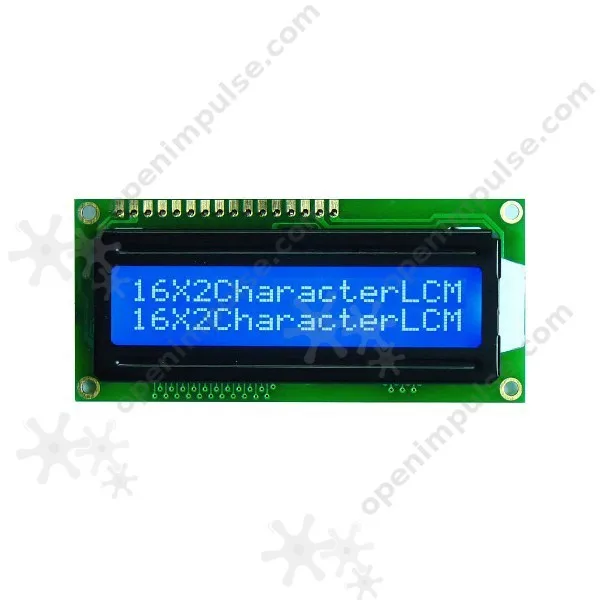 10 шт 5В LCD с голубой подсветкой (1602) | Игрушки и хобби