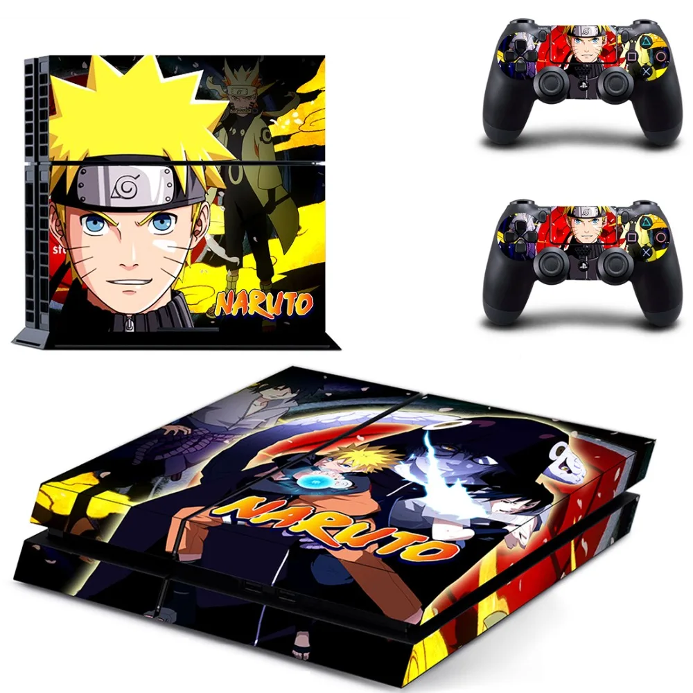 Аниме Наруто к Boruto наклейка для PS4 виниловая наклейка, стикер для sony Playstation 4 консоли и 2 контроллеры наклейка для PS4 Стикеры