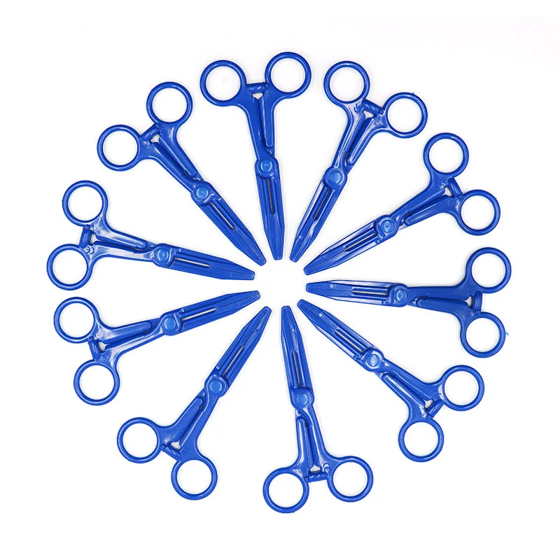 

12PCS Dental Locking Forceps Curved Mosquito Hemostat Tool disposable forceps hemostats medical equipment plastic scissors
