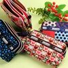 Large Capacity Women Purses Coin Purse Zipper Wallets Wristlet Handbags Canvas Fabric Lady Leys Money Changes Bags ► Photo 2/6