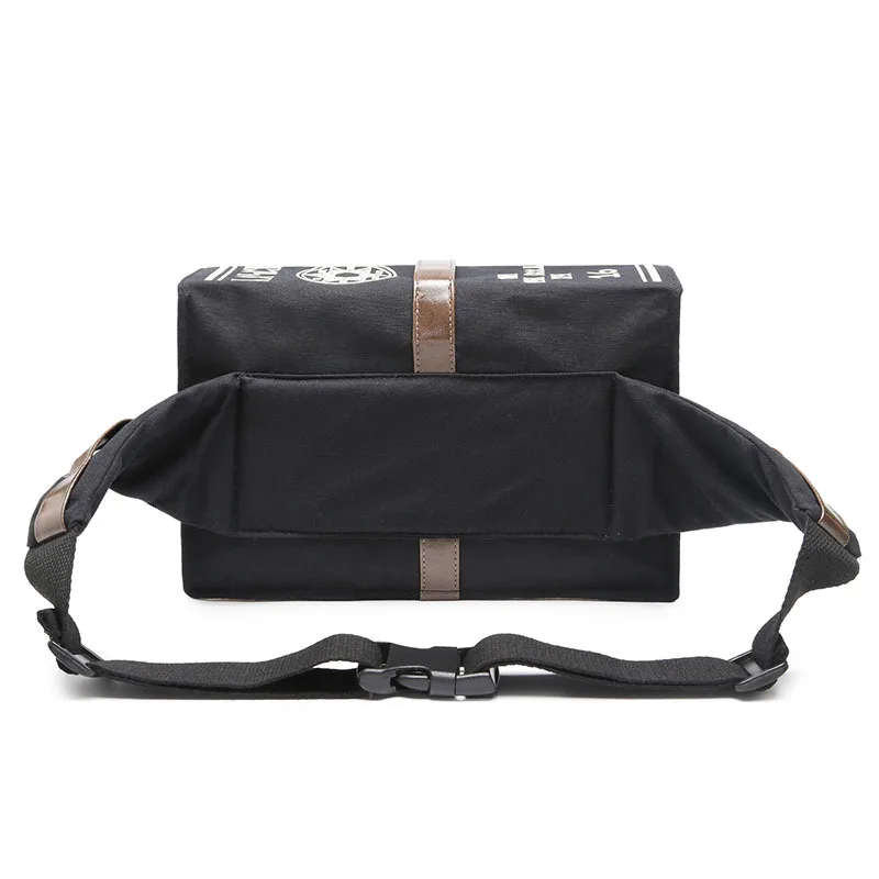 DIINOVIVO أنيمي القوطية حقيبة السحر على شكل كتاب Crossbody حقيبة للجنسين فاسق مصمم حقيبة صدر للرجال الرجعية النساء حقيبة كتف هدايا WHDV0154