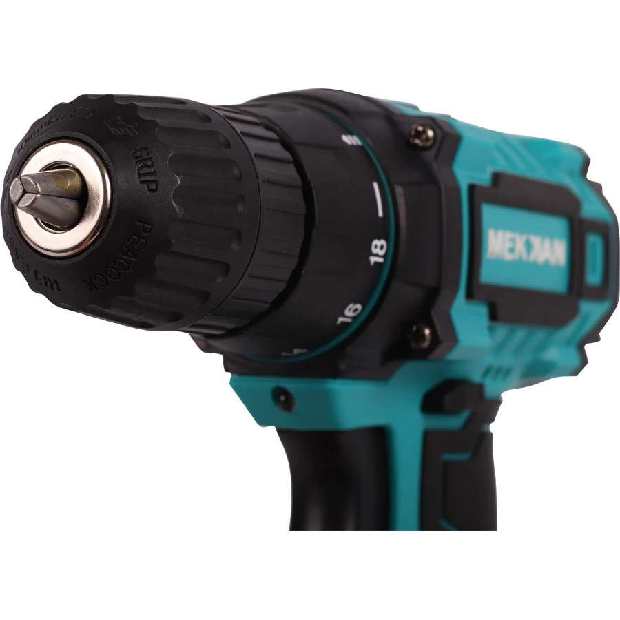 Mekkan Cordless Drill Screwdriver power tools Home DIY Renovation work Tool Set Rechargeable Lithium Battery Multi-function