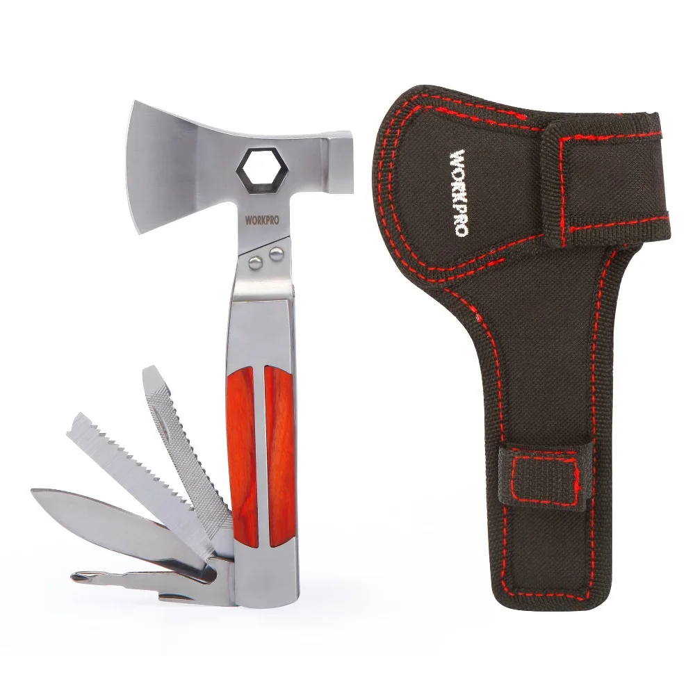 12-IN-1 DELUXE Heavy Duty  Multifunctional Tool Hammer Axe Outdoor Camping Gears Survival Tools