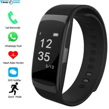 Time owner S68 Смарт Браслет сердечного ритма крови Давление монитор идентификатор вызова Дисплей приложений социальных сетей пуш-ап умный Браслет Смарт Браслет