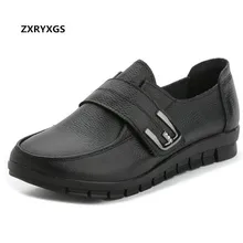 Лидер продаж года; Новинка; обувь из мягкой натуральной кожи; модная женская обувь; повседневная обувь на плоской подошве; нескользящая удобная повседневная обувь; женская обувь на плоской подошве