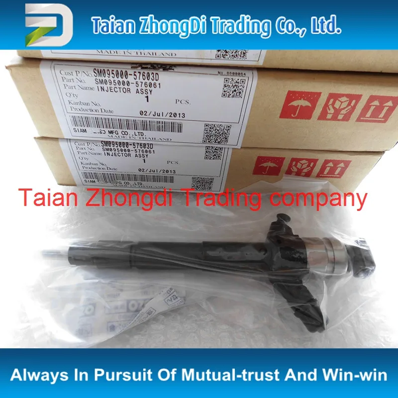 

Genuine common rail injector 095000-5760 for 4M41 1465A054