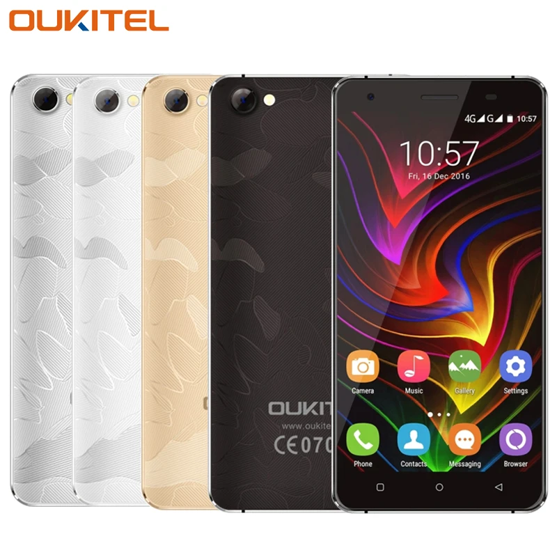 Original OUKITEL C5 Pro Cell Phone 5 0 inch RAM 2GB ROM 16GB MTK6737 Quad Core