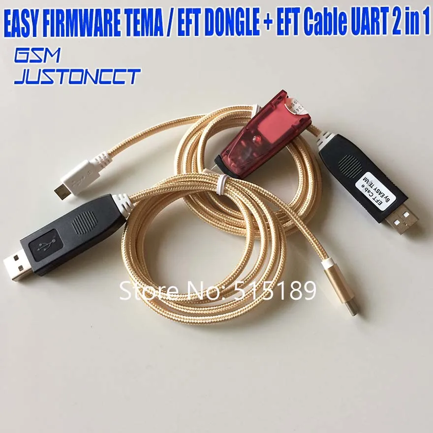 EFT DONGLE + CABLE - GSMJUSTONCCT -B5