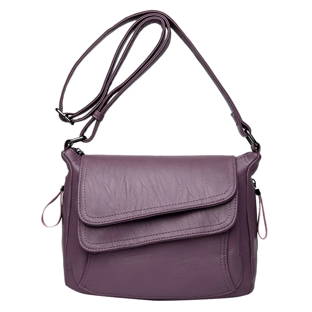 

Fashion Ladies Luxury Soft Leather Versatile Messenger Bag Shoulder Bag new elegant shoulder Square bag women for business Mar 7