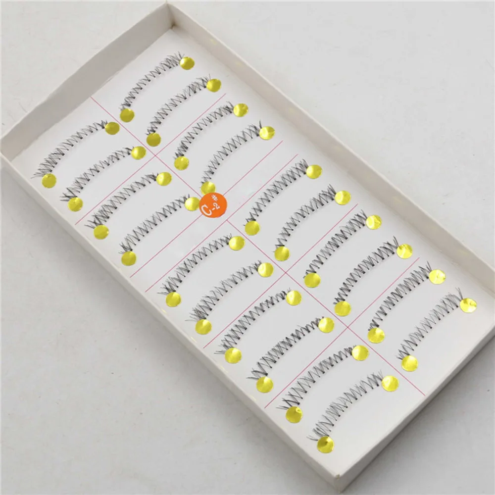 

10 Pairs Different Style Natural Long Lower Under Bottom False Eyelashes Fake Eye Lashes Extension Makeup Tools
