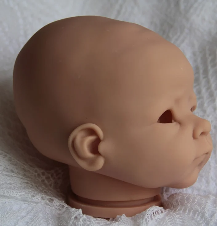 22 дюймов Reborn Baby Doll комплект Неокрашенный кукла Запчасти Мягкая силиконовая виниловая Реалистичная кукла-новорожденная из Наборы незавершенной свободная детская одежда с фантазийным рисунком пресс-форм