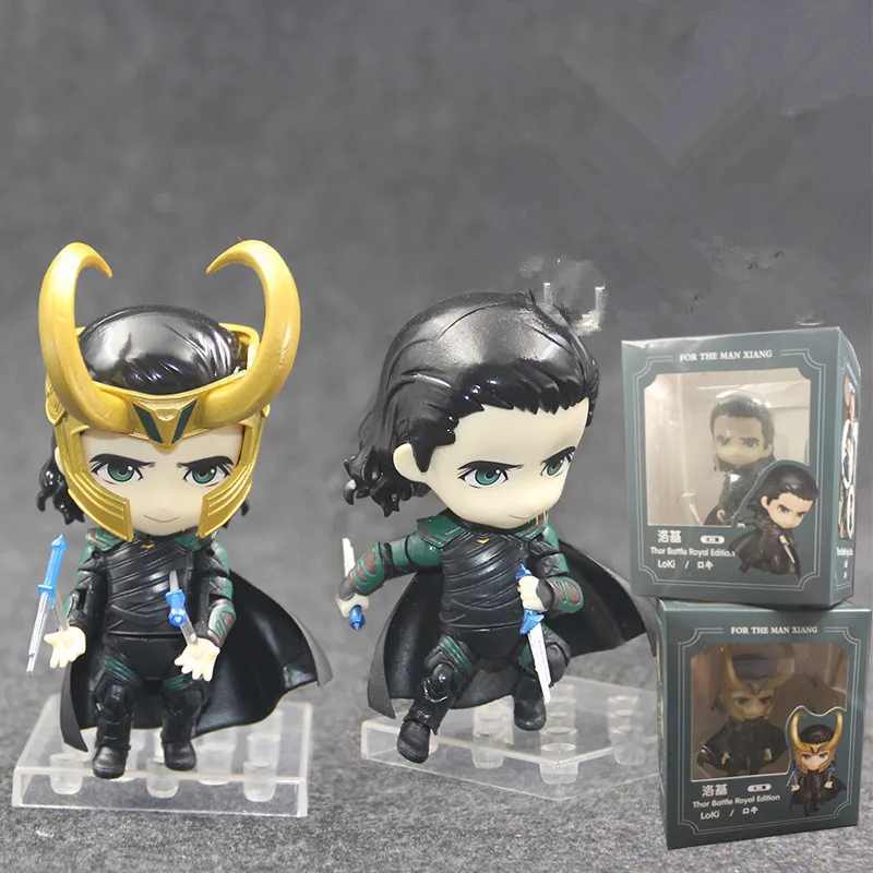 Avengers Infinity War Loki Action Figure Toys Movie Super Heroes Thor Battle Royal Edition Loki Figuras Dolls 2pcs/set 