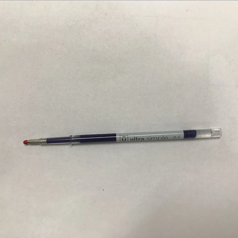 0,5 мм синие чернила заправка синие стержни для Xiaomi белая ручка для подписи пластиковая ручка замена только для старой версии ручки Xiaomi