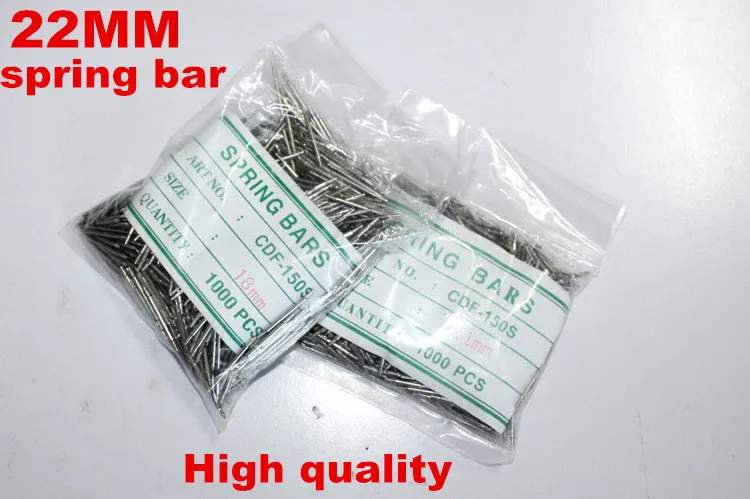 Wholesale 1000PCS bag High quality watch repair tools kits 22MM spring bar watch repair parts 041413