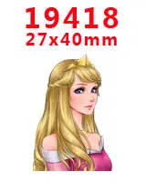 PR-19418 Наборы для творчества Герой мультфильма с плоской задней частью Плоские наклейки 30 штук. PR-19125-19436 - Цвет: PR-19418