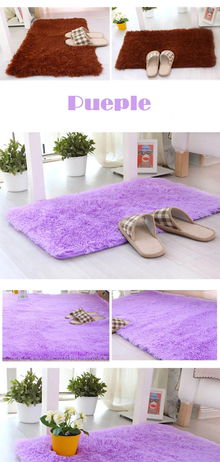 Solid Home bathroom rugs bathroom carpet (29)