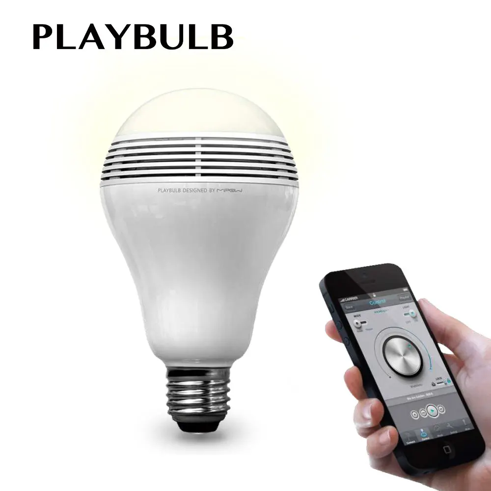 

MIPOW PlayBulb Wireless Bluetooth 4,0 Speaker Smart LED New Christmas Party Decorative Light Bulb free App Control 3W 110V -240V