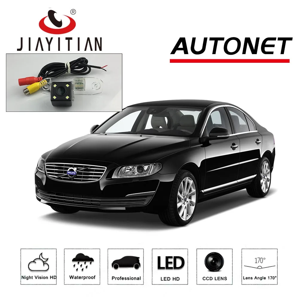 

JIAYITIAN Rear View Camera For Volvo S80 II S80L 2010~2016 CCD Night Vision Reverse camera Backup Camera Parking Assistance