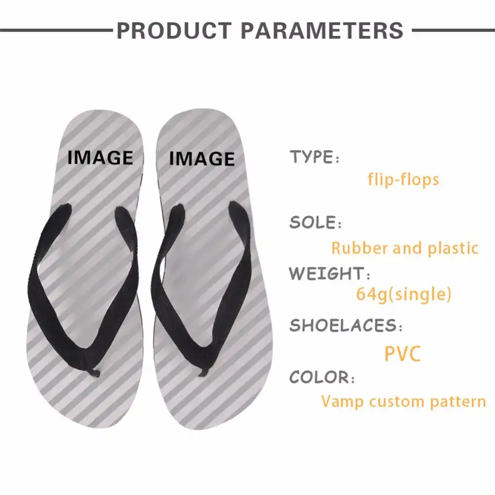 customize your own flip flops