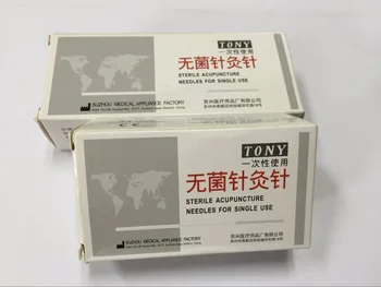 

Tony brand Disposable Sterile Acupuncture needles 200pcs/pack free shipping
