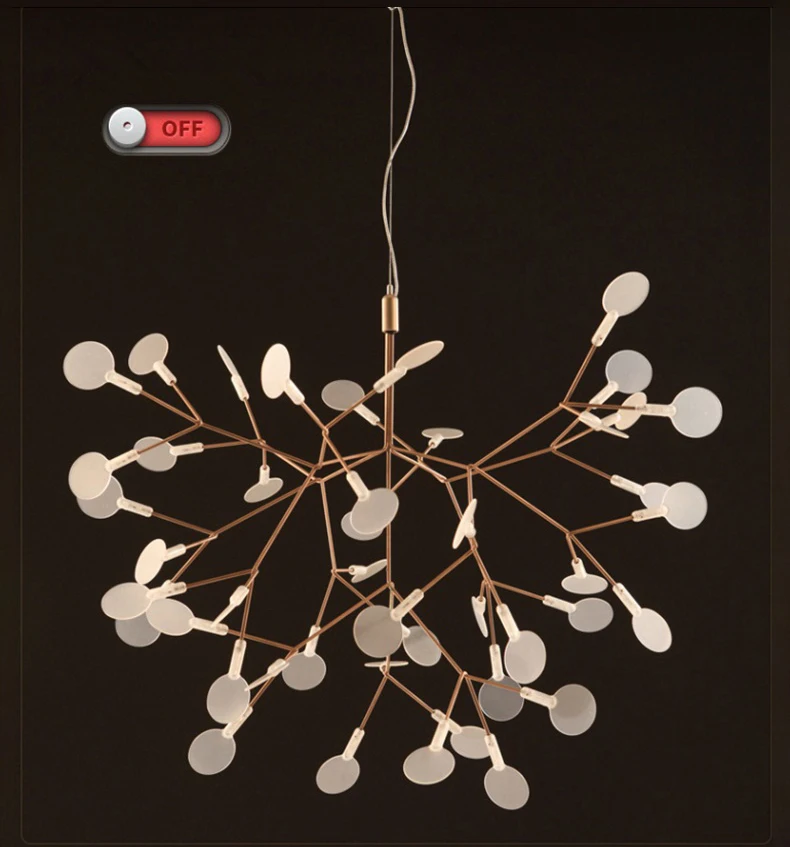 Creative Home Deco Modern Lusre Led Chandelier For Living Room Dining Room Nordic Style Hanging Lamp Chandeliers10