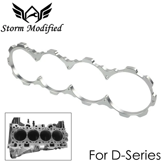 Aluminum Engine Block Guard Fit for D series D16Y D16Z D15 D16 Silver Engine Block Guard Engine Accessory Aluminum Engine Block Guard Fit for D series D16Y D16Z D15 D16 Silver Engine Block Guard Engine Accessory