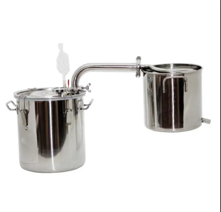 

Free shipping 20L 30L 70L Moonshine Distiller Home Brew Alcohol Spirit Whisky Vodka Distillation Condenser Cooler Ferment Barrel