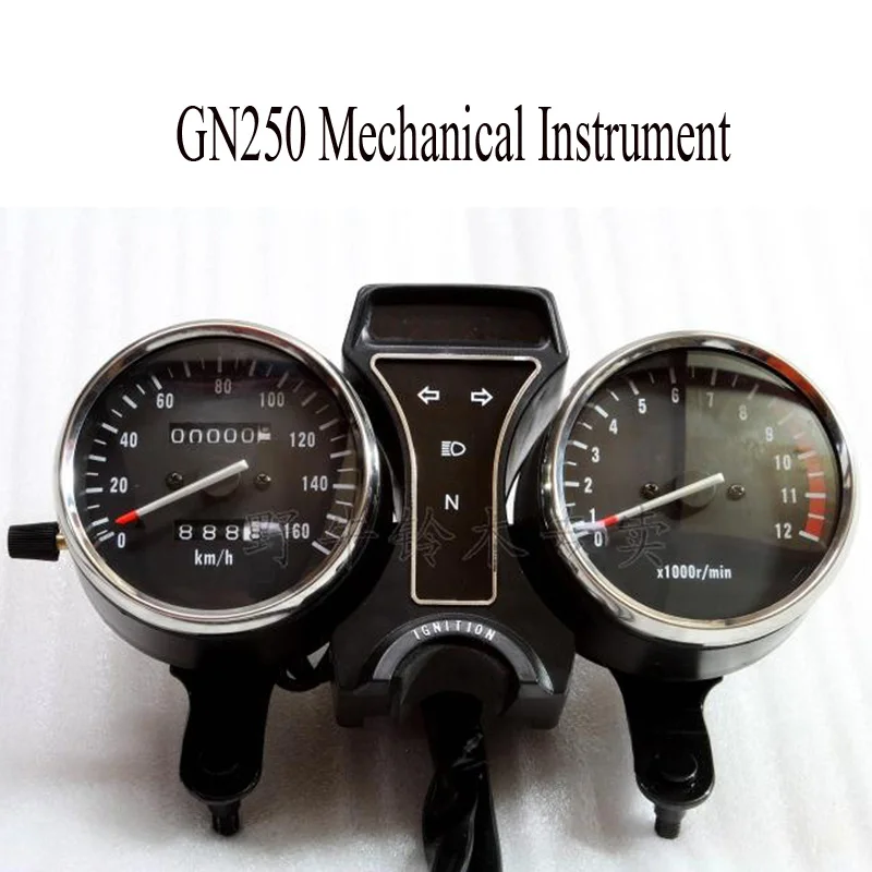 

WJ250 Motorcycle Motorbike GN250 Speedometer Tachometer GN250 WJ250 Instrument Assembly Mechanical File
