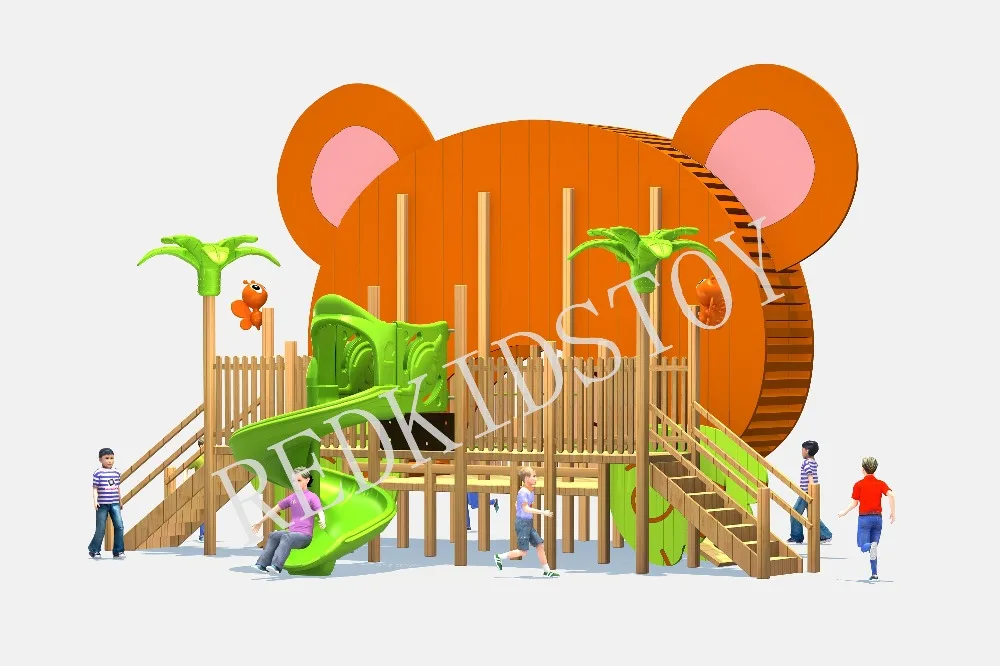 2019 новый Фантастический Медведь тематические дети открытый площадка для парка