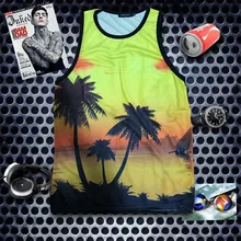 Бодибилдинг Фитнес Стрингер Беговая майка с принтом головы коровы Мужская Спортивная майка для бега