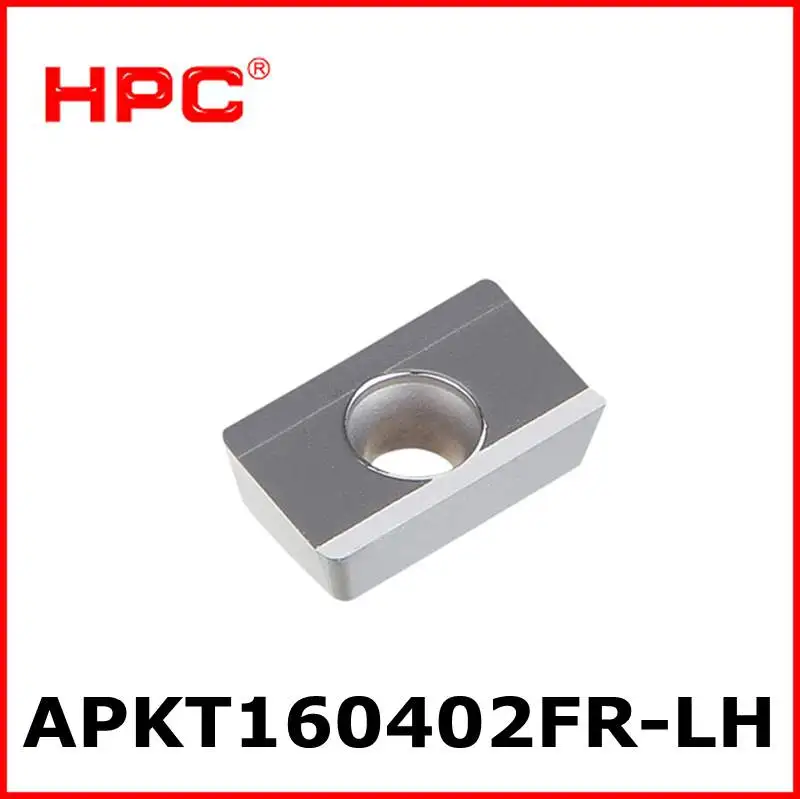 

10 pcs of APKT160402FR-LH ZT10N carbide inserts carbide cutter for milling tool milling cutter