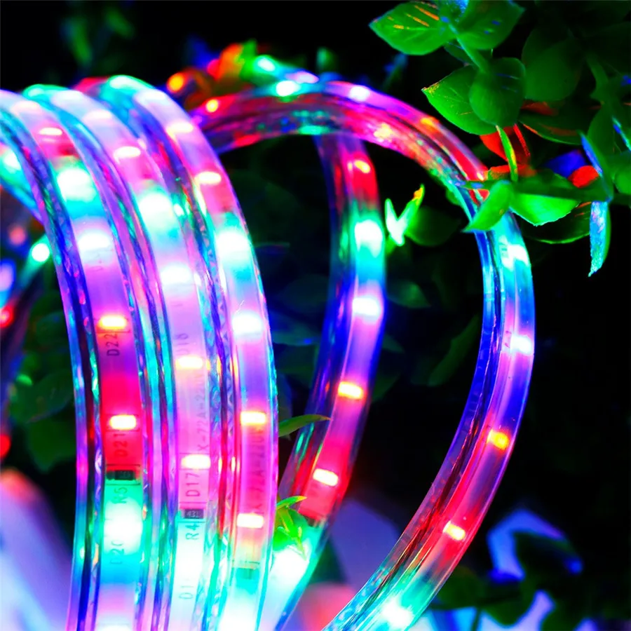 

ZINUO IP65 AC220V 5m/10m Led Strip SMD3014 Colorful 72 LED/M RGB Waterproof Flexible LED Tape light