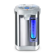 Электрический термос сохраняет тепло 304 Электрический чайник из нержавеющей стали 5л