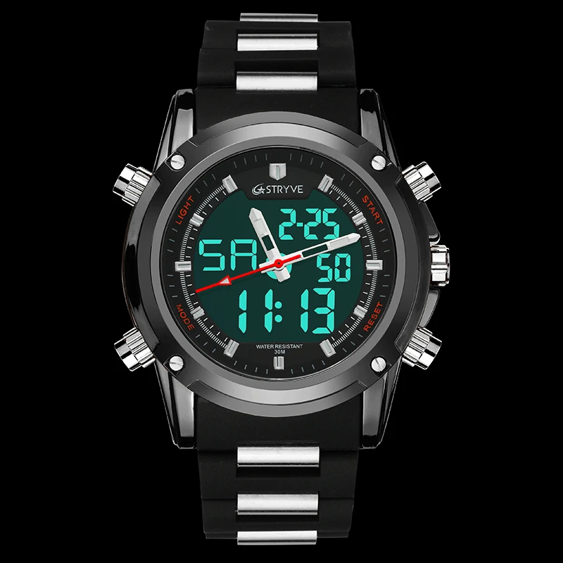 

Sport Watches Men Digital Electronic Military Mens Watches Top Brand Luxury Male Clock man Wrist Watch Relogio Masculino STRYVE