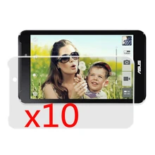 10x плёнки+ 10x чистая одежда, ЖК дисплей ясно экран протектор Защитная пленка охранников для Asus Memo Pad 7 me70cx me70c k01a 7"