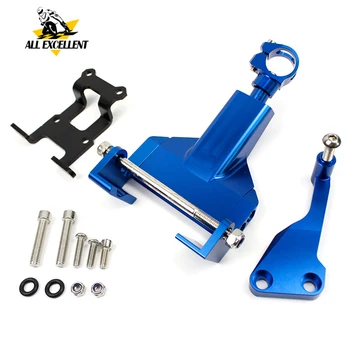 

Motorcycle CNC Aluminum Adjustable Steering Stabilize Damper Bracket Mounting Kits For 2014-2017 Yamaha MT07 MT-07 FZ07 FZ-07