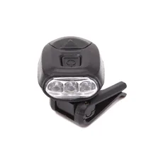 3 светодиода Клип лампа на шапку фары с гибким зажимом батарея питание супер яркий для наружного кемпинга бейсболка для езды и походов