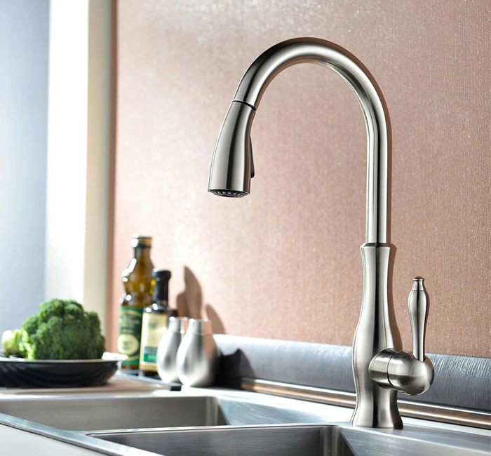 brushed nickel  faucet (8)