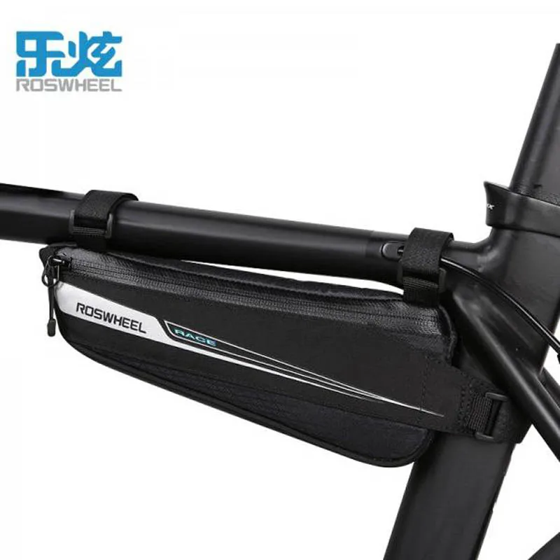 

ROSWHEEL RACE Breaking Wind Series Bicycle Triangle Road Bag Mountain Bike Pouch Bike Frame Bag accessories Bike Racing bag