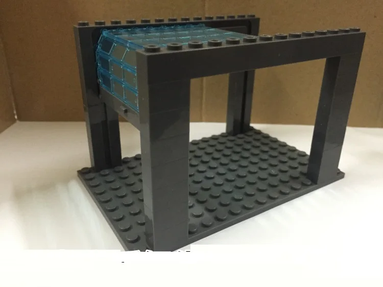 

Car Volume Gate Garage Gun Mini Figures Military Weapons Parts Accessories Playmobil City Bricks Building Block Original Toys