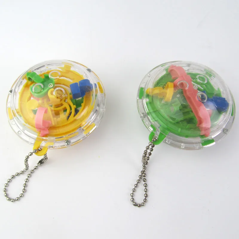 Fun Children s early childhood toys magic square 3D stereo maze magic ball palm Mini gravity