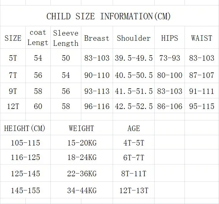 CHILD SIZE-1