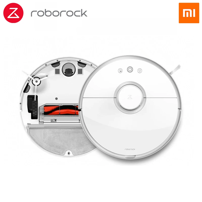 

New Roborock S50 S55 Xiaomi Vacuum Cleaner 2 for Home Carpet Sweeping Wet Mopping Robotic Dust Cleaner Smart Automatic Mi Robot