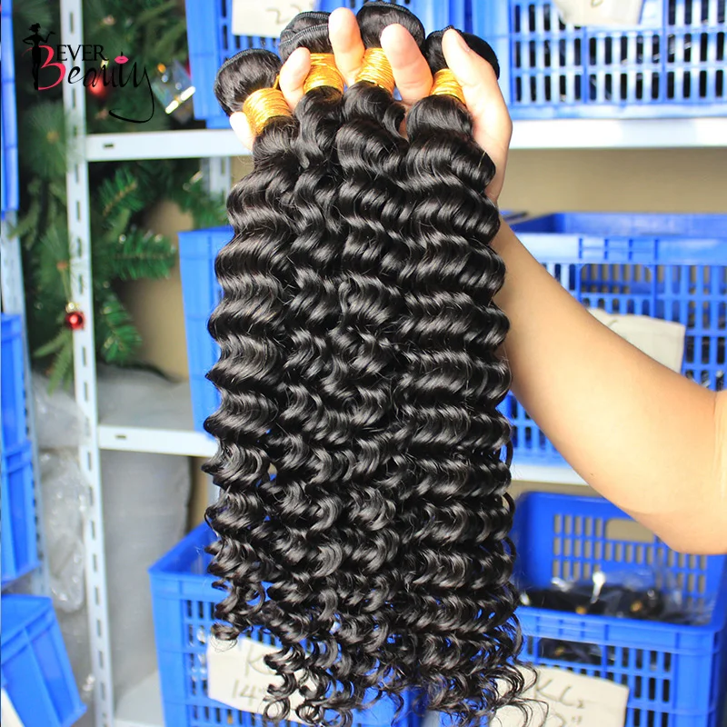 Deep Wave Human Hair Bundles With Closure Hair Extensions Brazilian Virgin Hair Weave Bundles Loose Curly Ever Beauty Product 2 Deep Wave Human Hair Bundles With Closure Hair Extensions Brazilian Virgin Hair Weave Bundles Loose Curly Ever Beauty Product 2