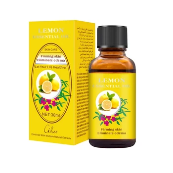

30ml Pure lemon Oleo Esencial Body Massage Relax Fragrance Oil Skin Health Care Aromatherapy Diffusers Essential Oils