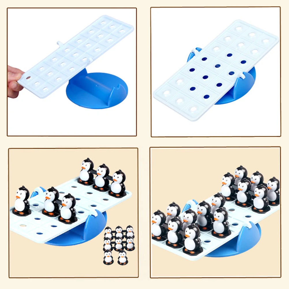 Balance Penguin Board Game Kids Paradise