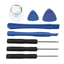 8pcs/set Cell Phones Opening Pry Mobile Phone Repair Tool Kit Mini Screwdrivers Set For iphone Samsung Accessory Hand Tools Set professional multi tools 47 in 1 kit hand opening repair tool kit screwdrivers set for iphone sumsang free shipping jm 8146